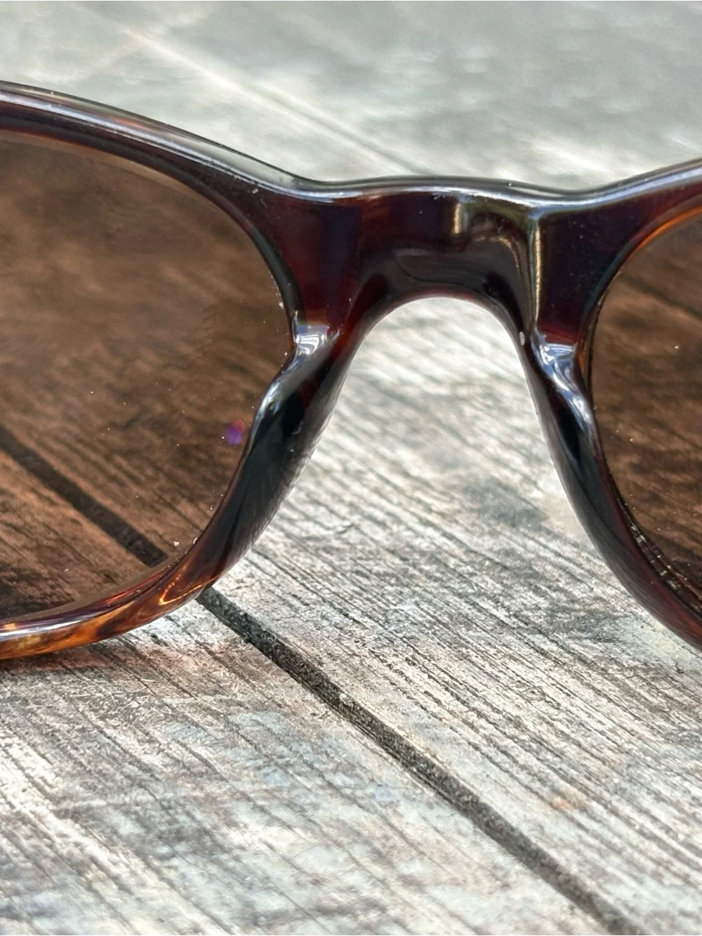 Maui Jim Tortoise Frame Sunglasses with Brown Lenses